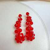 LIGHT LUXURY CRYSTAL FLOWER VERSATILE EARRINGS_CWAJE2184