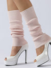 Warm Ballet Leggings High Elastic Stacked Socks_Cwms0748