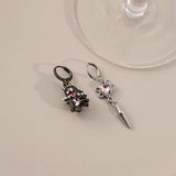 HALLOWEEN FUNNY LITTLE GHOST PEARL EARRINGS_CWAJE1839