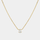 Zirconia Val Round Pendant Necklace_Cwmm5297