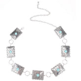 Vintage Geometric Square Women'S Waist Chain_Cwabe0624