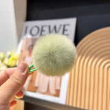 COLORFUL POM POM BANGS CUTE MINI HAIR CLIP_CWAHA3303
