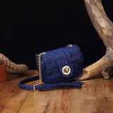 Women Multi-Color Crocodile Pattern Shoulder Bag_Cwab2596