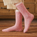 5 PAIRS PER PACK THICK SOLID COLOR SOCKS_CWMS0691