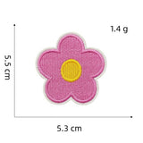 NEW PINK CARTOON EMBROIDERED CLOTH PATCH_CWMM4021