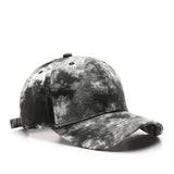 SPRING AUTUMN SPORTS SUN HAT TIE DYE BASEBALL CAP CWAH1263