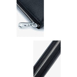 Top Layer Cowhide Clutch Soft Leather Simple Wallet_Cwab3708