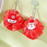BATH POUF CHRISTMAS SERIES SOFT BATH BALL_CWMM3357