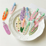 JELLY COLOR NO CREASE HAIR CLIP CUTE MAKEUP PIN_CWAHA1373