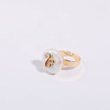 12 ZODIAC SIGNS IRREGULAR PEARL RINGS_CWMM5742