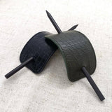 ELEGANT VINTAGE CROC PATTERN HAIR STICK_CWAHA6384