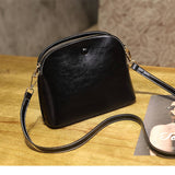 Women Waxed Leather Shoulder Bag_Cwab2667