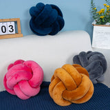 KNOT WITH TWO STRANDS OF ROPE PILLOW CUSHION_CWMM0859