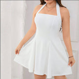 SEXY HALTER BACKLESS MINI DRESS SLEEVELESS_CWDHL1038