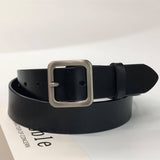 SQUARE BUCKLE SIMPLE TRENDY BELT_CWABE0597