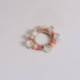 SHELL CAT EYE BEAD HAIR TIE CUTE PEARL NEW BAND_CWAHA6785