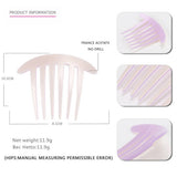 ACETATE PLATE COMB HAIRPIN HAIR ACCESSORIES COMB_CWAHA4202