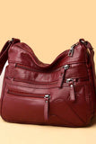 Washed Leather Cross Border Shoulder Bag_Cuab0058