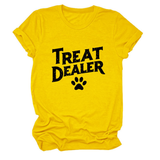 STYLISH CREW NECK SHORT SLEEVE TEE FOR WOMEN_CWDSD8365