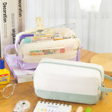 NEW LARGE CAPACITY DOUBLE LAYER PENCIL CASE_CWMM1979