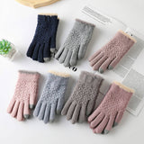 Womens Warm Touch Screen Fashion Gloves_Cwmm1503