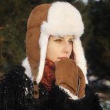 Winter Plush Warm Outdoor Cold Protection Suit_Cwmm2789
