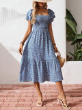 Vacation One-Shoulder Bohemian Elegant Dress