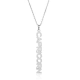 CLAVICLE CHAIN TWELVE ZODIAC TITANIUM NECKLACE_CWMM2717