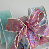 COLORFUL FISHTAIL FLOWER GIFT DIY RIBBON_CWMM5752