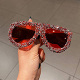 T FRAME DIAMOND STUDDED SUNGLASSES_CWASG0794