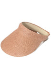 SUMMER BEACH SUN CAP VISOR_CWAH0013