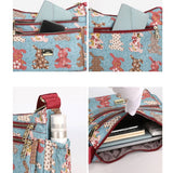 PRINTED OXFORD CLOTH SHOULDER CROSSBODY BAG_CWASC1772