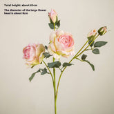 BURNT EDGE SHEENA ROSE BOUQUET FOR WEDDING DECOR_CWMM6526