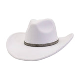 Unisex Cowboy Fedora Ethnic Style Hat_Cwah04407