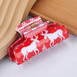 CHRISTMAS ACETATE HAIR CLAW CUTE FESTIVE STYLE_CWAHA0323