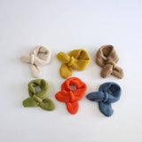 CANDY COLOR KNIT SCARF WINTER NECK WARMER FOR KID_CWASC2097