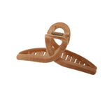 Large Flocking Clip Premium Velvet Hair Clip