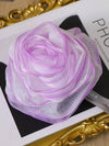 ROSE BATH FLOWER BUBBLE BATH BALL BATH POUF_CWMM3325