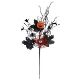 INS HORROR MAPLE LEAF EYE PUMPKIN FLORAL PICK_CWMM9860