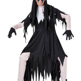 HALLOWEEN HORROR BLOODY NUN COSTUME_CWMM1528