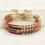 SIMPLE STYLE COLORFUL MILLET BEAD BRACELET_CWAB4637