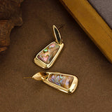 FASHIONABLE AND SIMPLE COLORFUL ABALONE EARRINGS_CWMM4284