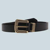 Women Simple Pin Buckle Pu Belt_Cwabe0241