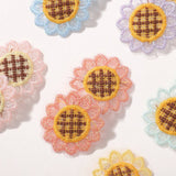 Vintage Childrens Sunflower Hair Clip