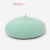 AUTUMN AND WINTER RETRO SOLID COLOR BERET_CWAH1926