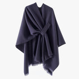 NEW STYLE DIAMOND SHAWL DESIGN SOLID COLOR SHAWL_CWMS1156