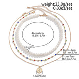 FASHION IMITATION PEARL BEADED NECKLACE_CWMM3181