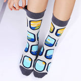LARGE SIZE MENS TRENDY MID CALF SOCKS_CWMS1015
