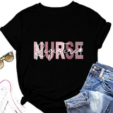 Trendy Plus Size T-Shirt For Women, Short Sleeve_Cwdsd8363