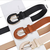 SIMPLE LYCHEE PRINT EMBELLISHED JEANS BELT_CWASC0574